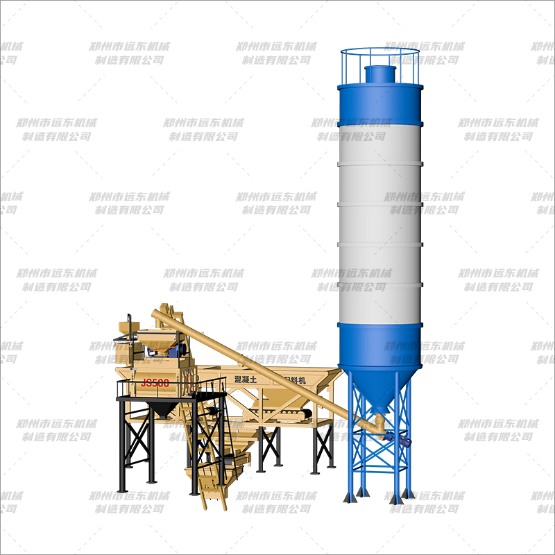 HZS25簡(jiǎn)易站(500+2倉(cāng))(圖2) HZS25簡(jiǎn)易站(500+2倉(cāng))(圖2)