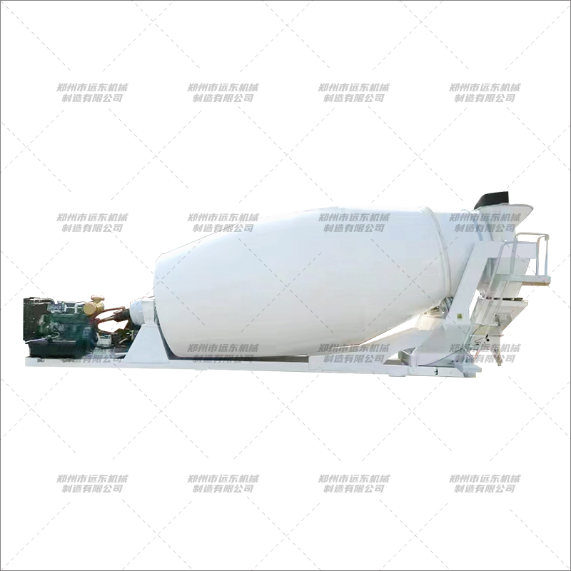 10m3混凝土攪拌罐(圖1) 10m3混凝土攪拌罐(圖1)