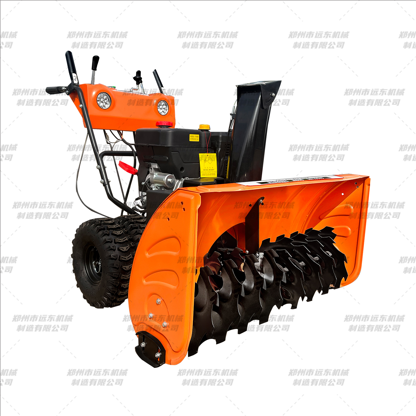 1000雙輪手推式拋雪機(圖1)